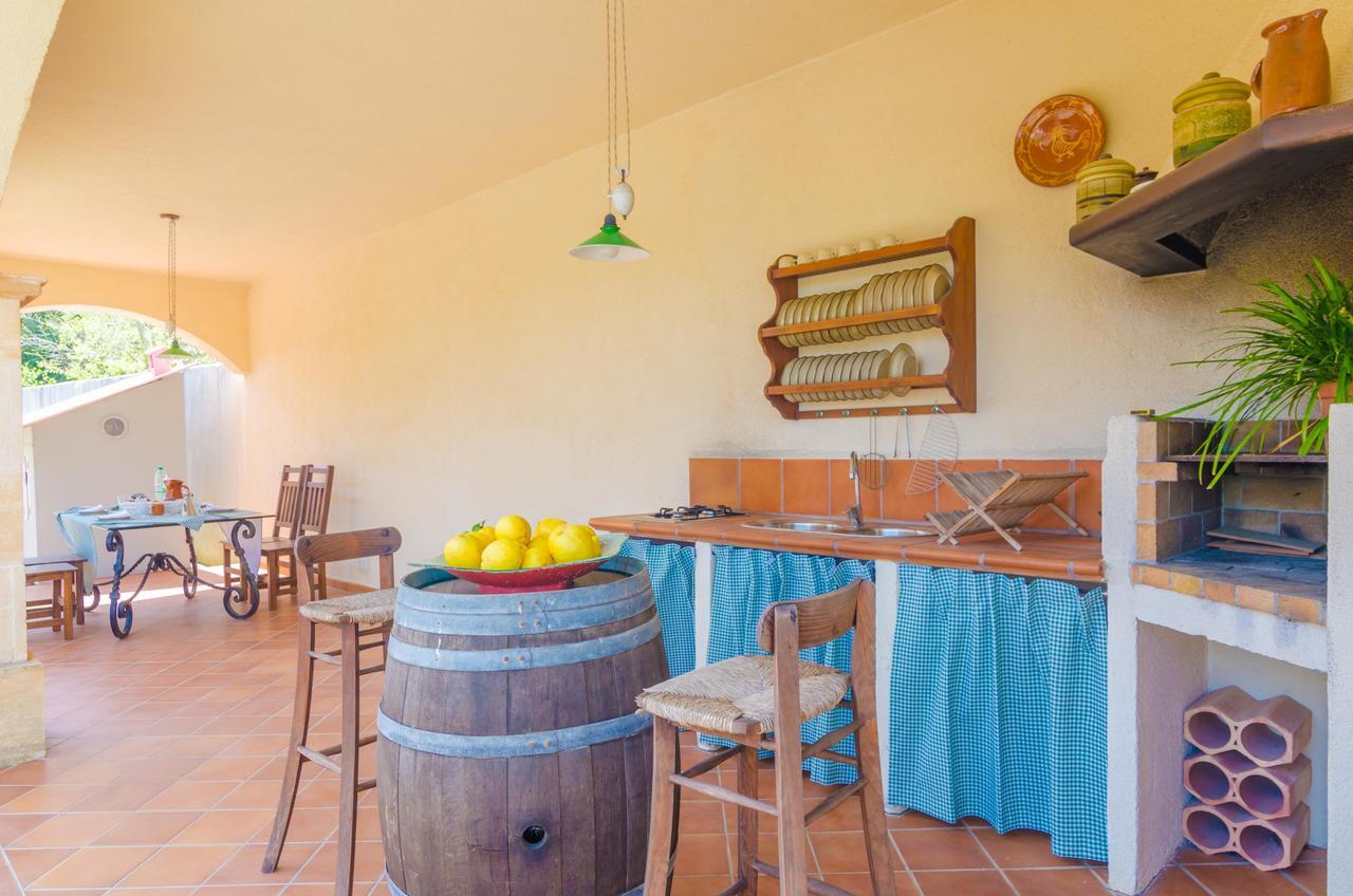 Ses Covetes Villa Petra  Esterno foto